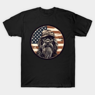 Briard 4th of July T-Shirt